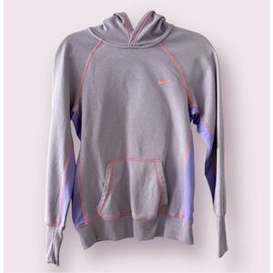 Nike Therma Fit Fleece Lined Lilac Size Small Hoodie Sweatshirt Athletic